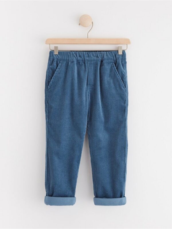 Trousers in corduroy - 8598879-6465