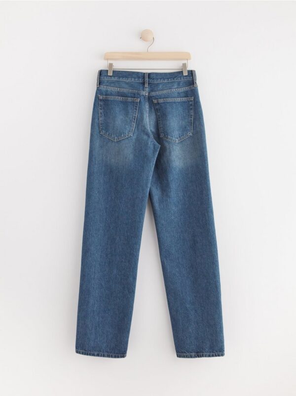 SIA Straight regular waist jeans with extra long legs - 8603827-822
