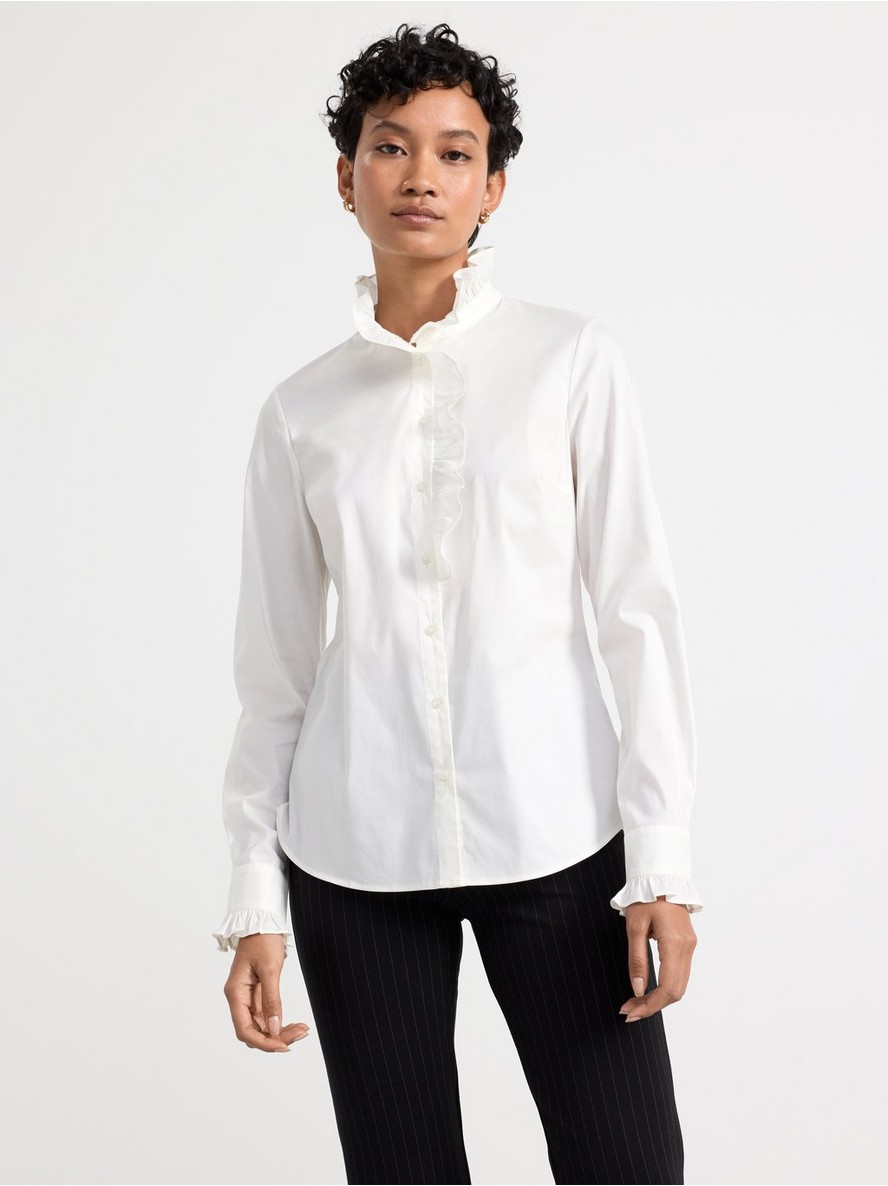 Bluza – Blouse with frill details