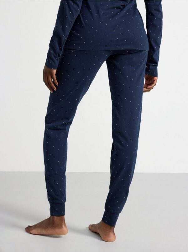Pyjama trousers with dots - 8608409-2150