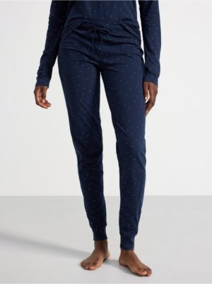 Pyjama trousers with dots - 8608409-2150