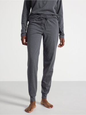 Pyjama trousers with dots - 8608409-5578