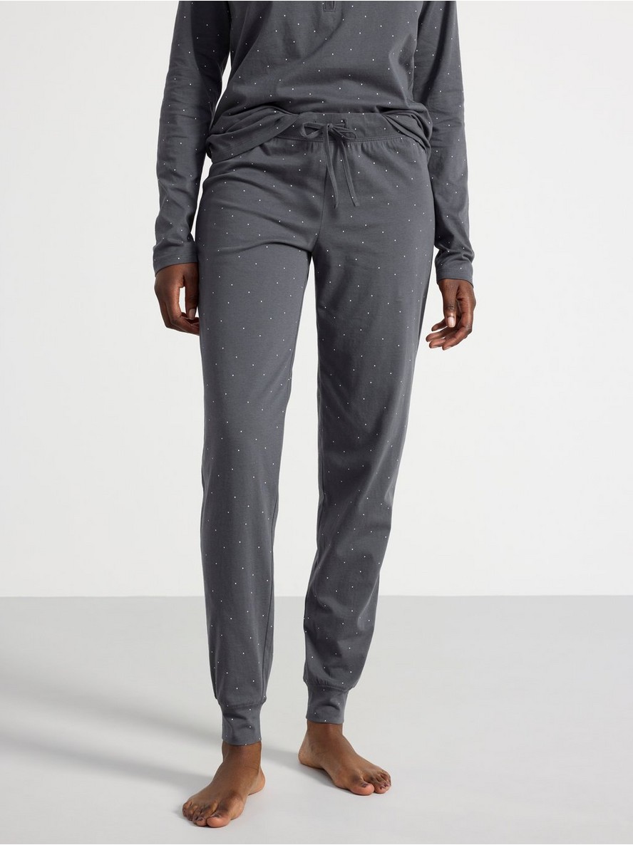 Pidzama donji deo – Pyjama trousers with dots