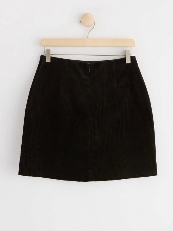 Mini skirt in corduroy - 8610874-80