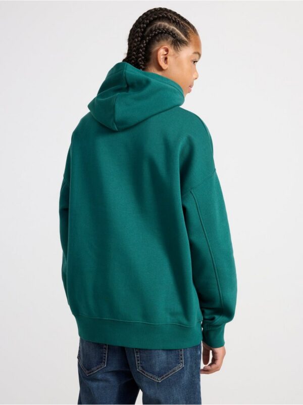 Hoodie with brushed inside - 8612208-7935
