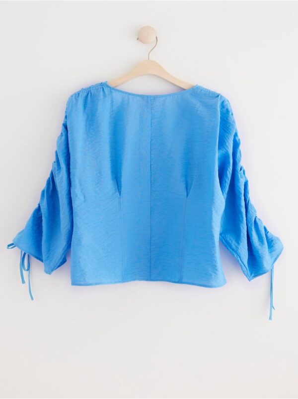 Blouse with drawstrings - 8612380-8861