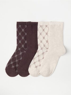 4-pack Socks with allover pattern - 8616006-2698