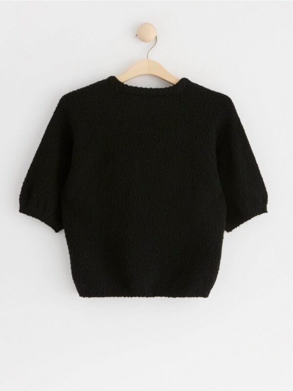 Jumper knitted with short sleeves - 8621364-80