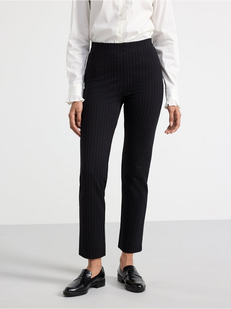 Pantalone – High waist trousers in stretchy jersey