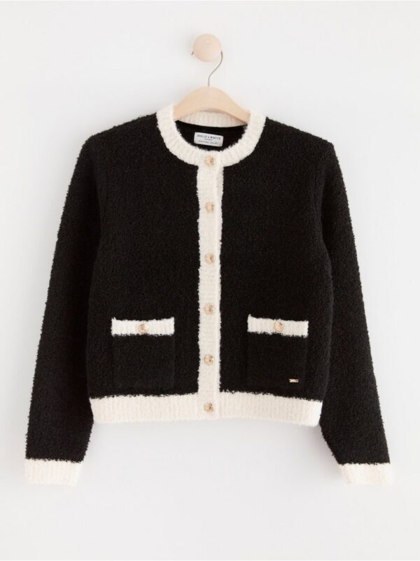 Cardigan knitted - 8633719-80