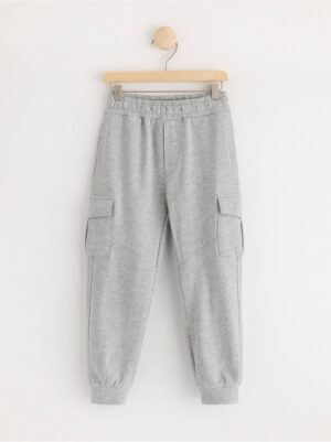 Joggers with brushed inside - 8636276-7692