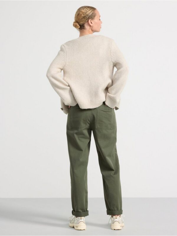 Tapered trousers with large pockets - 8637923-9615