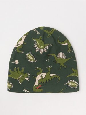 Jersey beanie with pattern - 8642721-9413