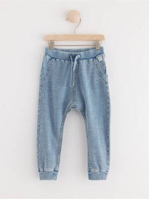 Joggers with denim look - 8652132-766