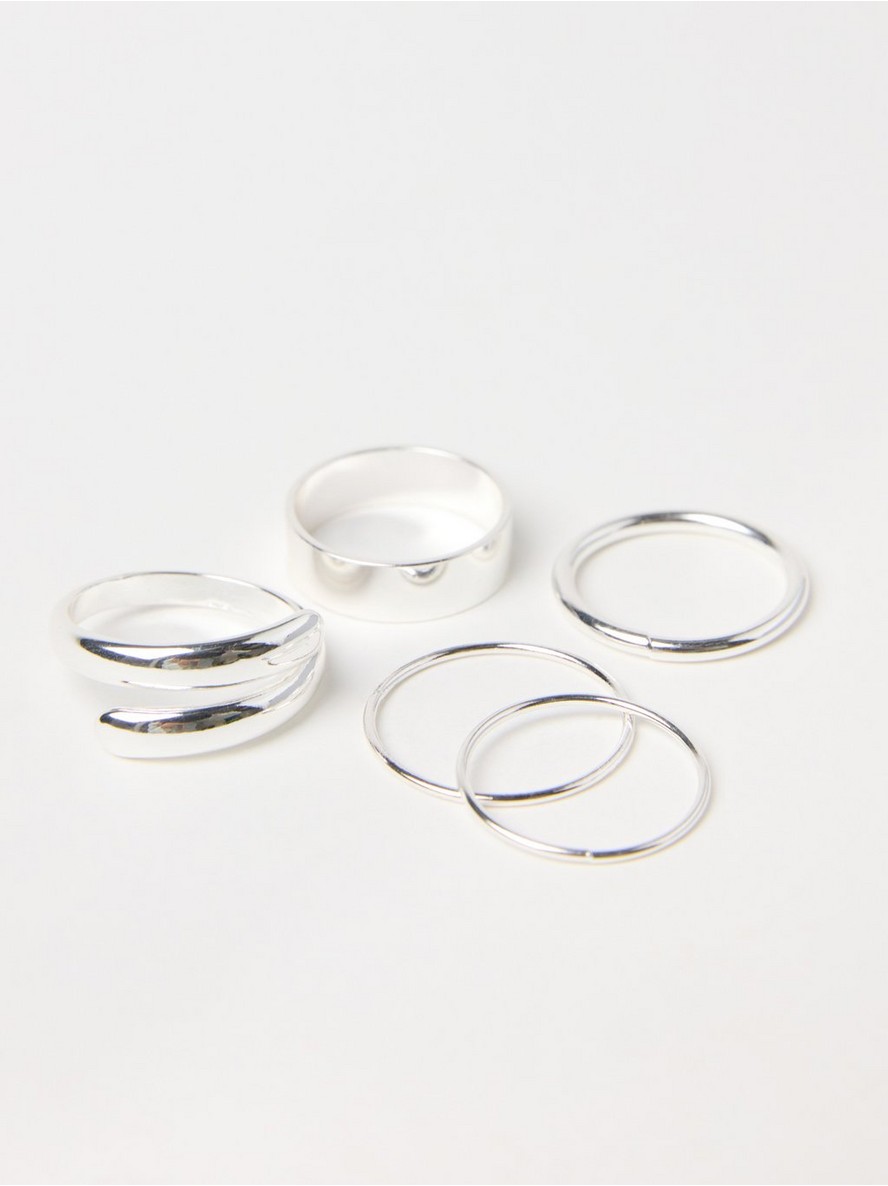 Prsten – 5-pack Rings