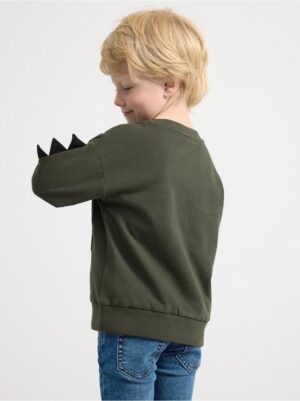 Sweatshirt with dinosaur - 8668057-8611