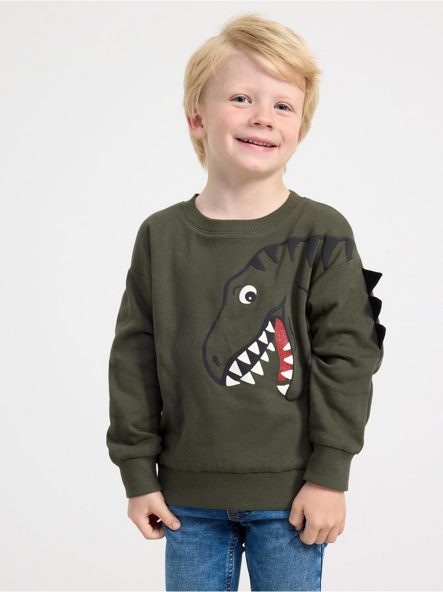 Dukserica – Sweatshirt with dinosaur