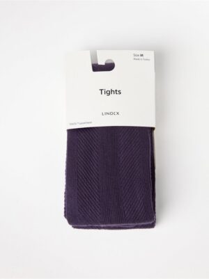 Rib knit tights - 8479317-5819