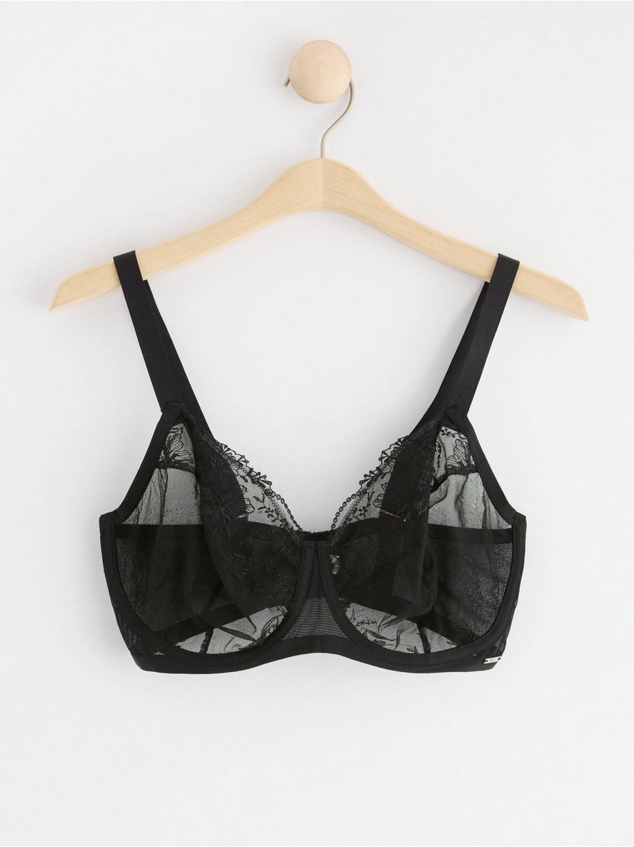 Brushalter – Heather Unpadded bra in mesh