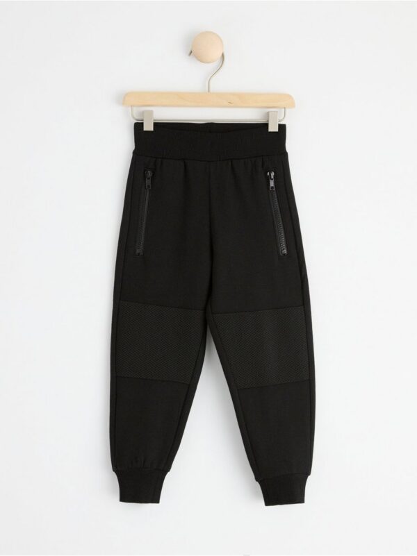 Joggers with reinforced knees - 8558234-80