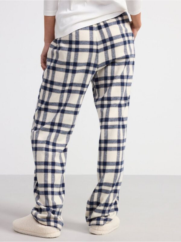 Pyjama trousers in flannel - 8585399-2150