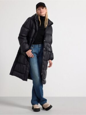 Down coat in recycled down - 8594812-80