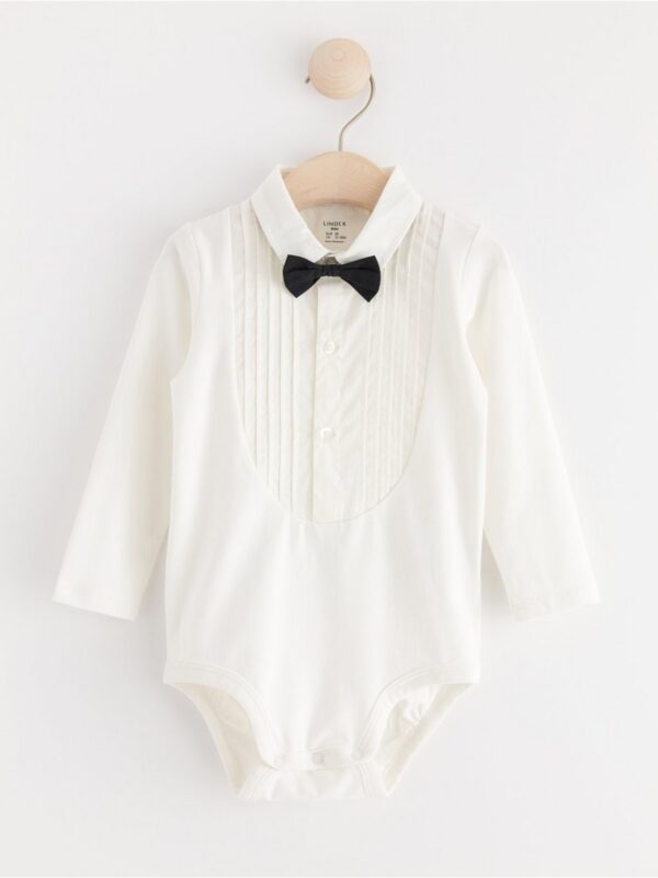 Bodysuit with collar - 8623305-325