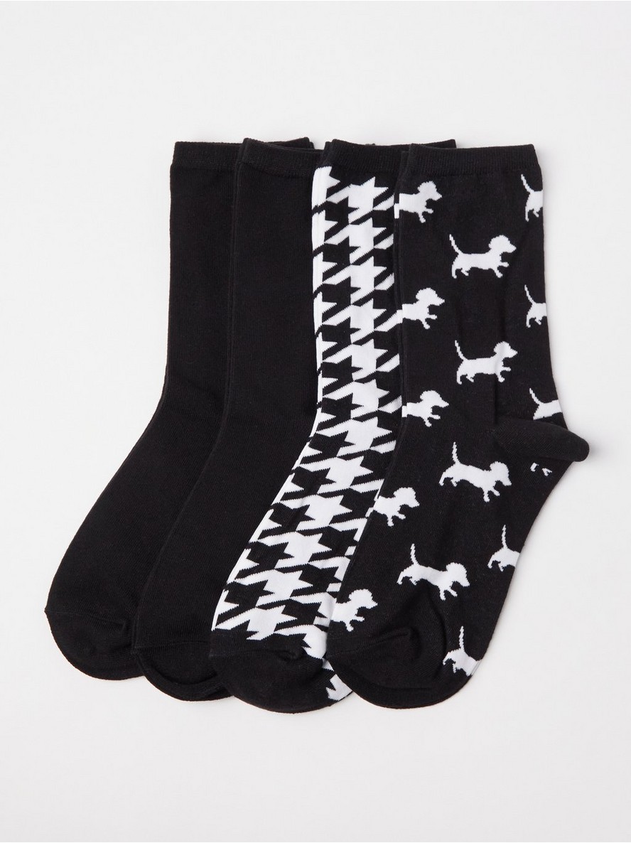 Carape – 4-pack socks with pattern