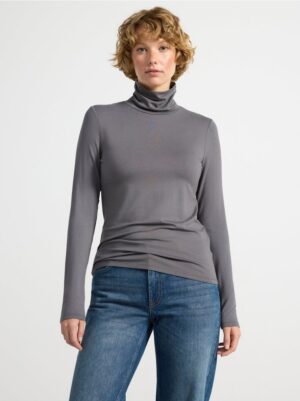 Long sleeve roll neck top - 8632384-9891