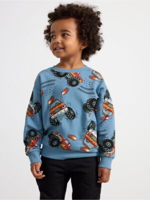 Sweatshirt with monstertrucks - 8633517-7243