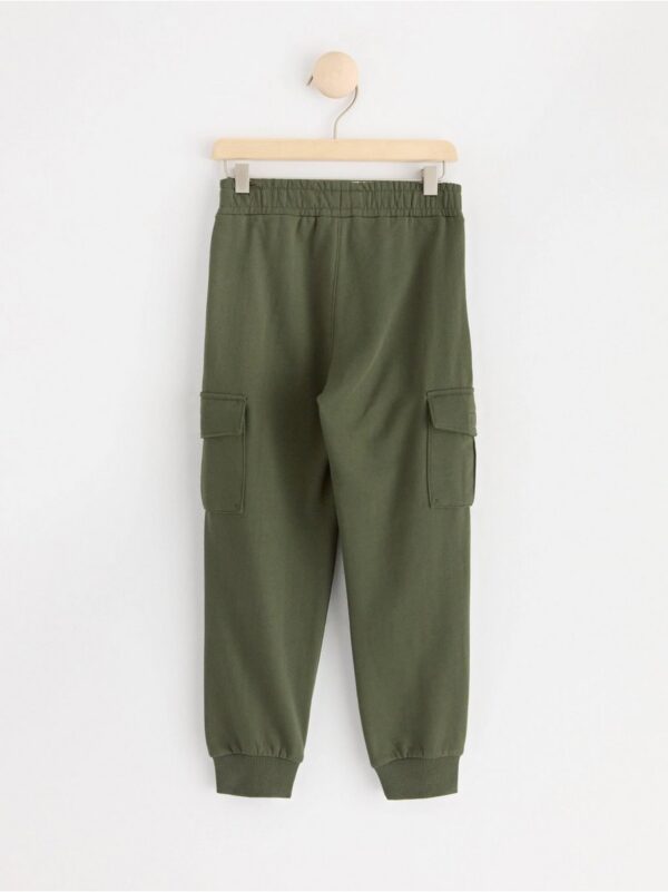 Joggers with brushed inside - 8636276-8611