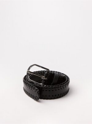 Belt with stitch detail - 8653263-80