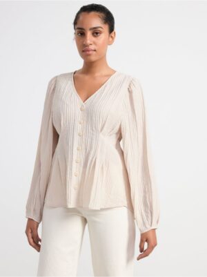 Long sleeve blouse - 8655413-7403
