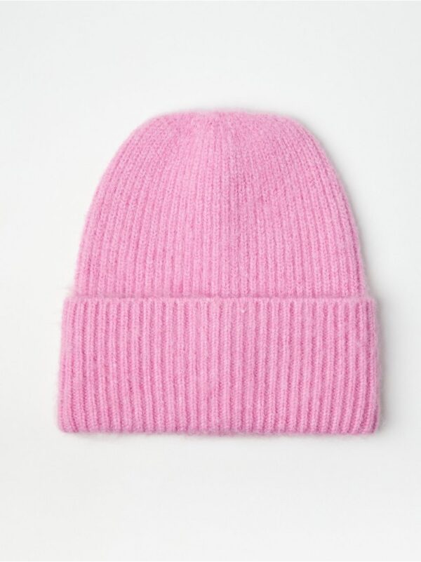 Rib-knitted beanie - 8659646-5739