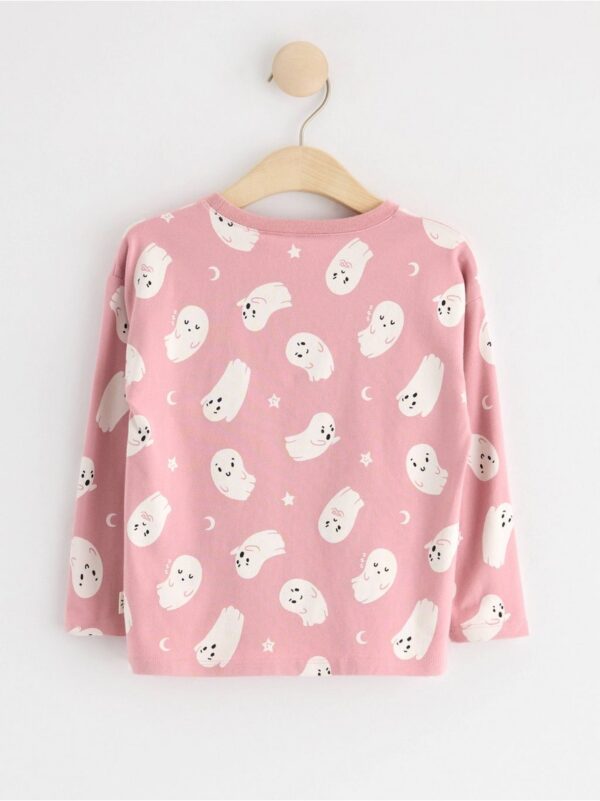 Long sleeve top with ghosts - 8679349-6950