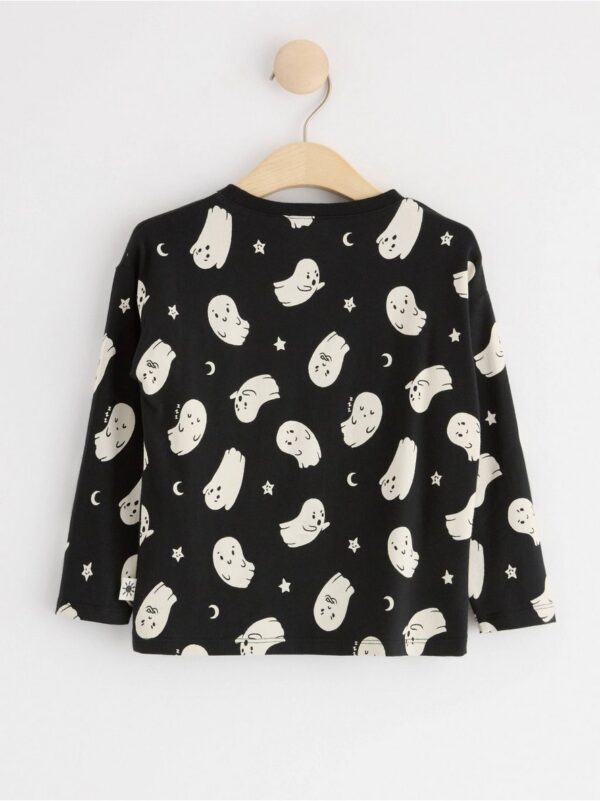 Long sleeve top with ghosts - 8679349-6959