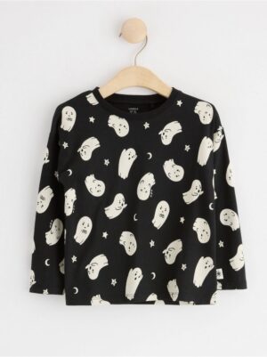 Long sleeve top with ghosts - 8679349-6959