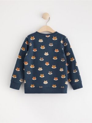 Sweatshirt with foxes - 8684560-2065