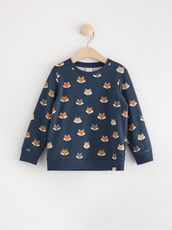 Sweatshirt with foxes - 8684560-2065