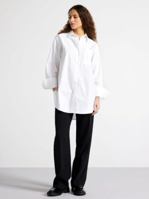 Pantalone NOOR – mešavina 29% viskoza – Straight trousers with a regular waist 15