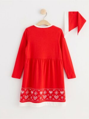 Christmas dress and headscarf - 8585967-8668