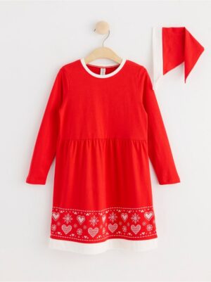 Christmas dress and headscarf - 8585967-8668