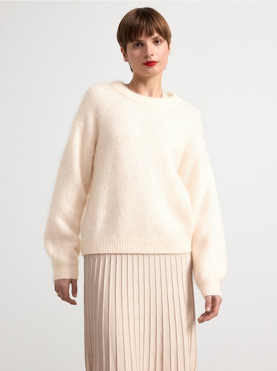 Dzemper – Knitted jumper in mohair blend