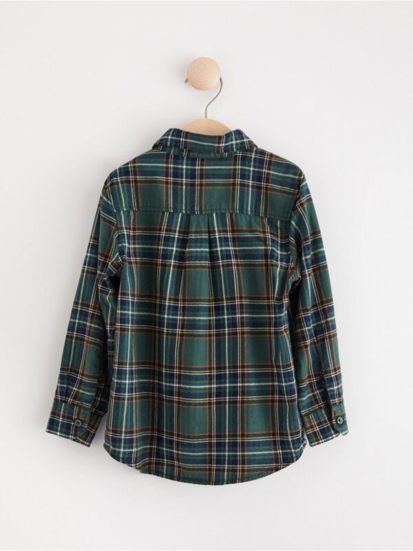 Checked flannel shirt - 8599616-8599