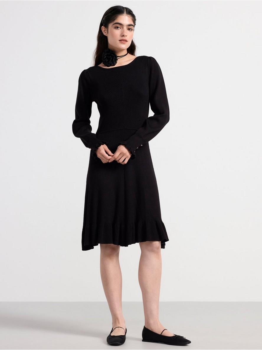 Haljina – Long sleeve knitted dress