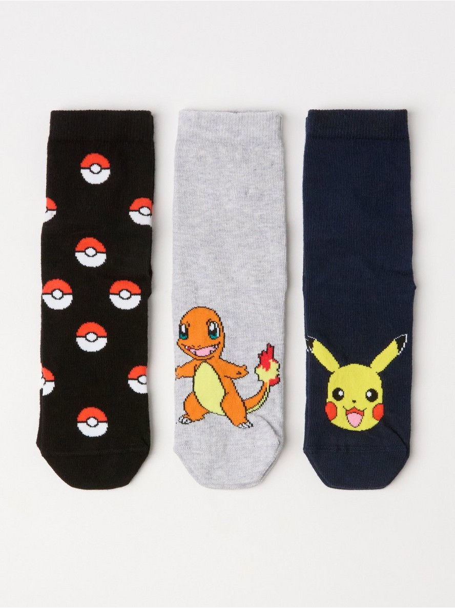 Carape – 3-pack socks with Pokémon