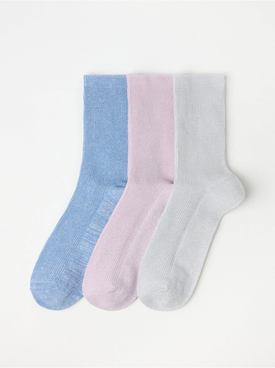 Carape – 3-pack glitter socks
