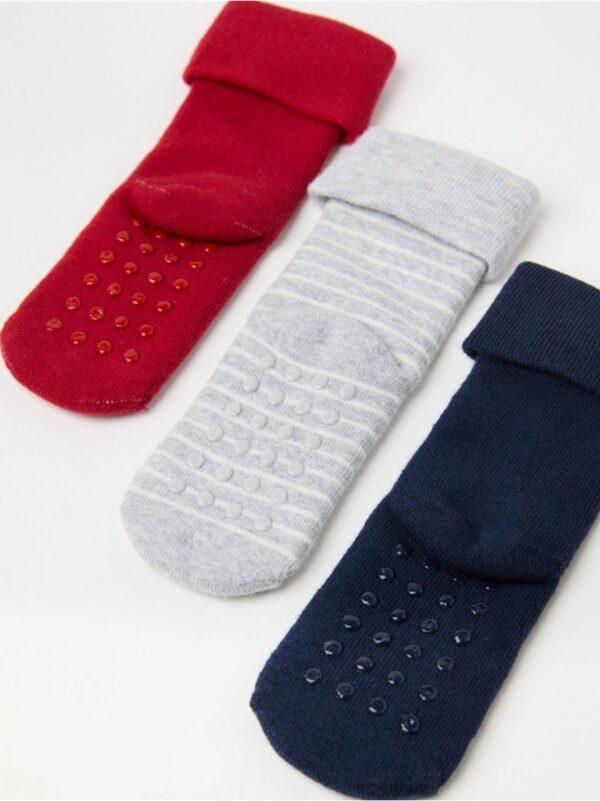 3-pack Socks in terry with motif - 8622502-2521