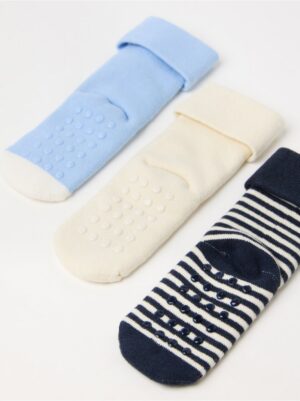 3-pack Socks in terry with dogs - 8622507-325