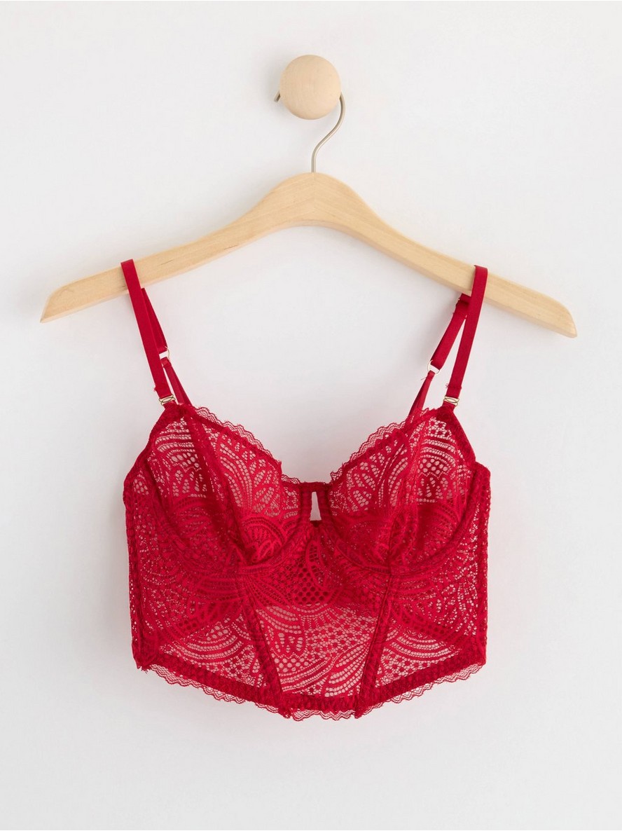 Brushalter – Bustier in lace